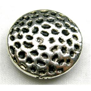 Tibetan Silver Spacers Non-Nickel, 17mm diameter [NN478]