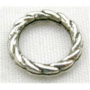 Tibetan Silver Spacers Non-Nickel, 8mm diameter [NN493]