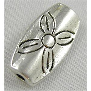 Tibetan Silver Spacer Non-Nickel, 9x16mm [NN5153]