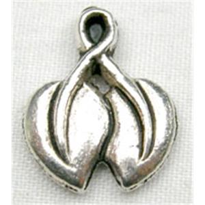 Tibetan Silver Pendant Non-Nickel, 11.5mm wide [NN516]
