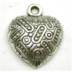 Tibetan Silver Pendant Non-Nickel, 15mm wide [NN581]