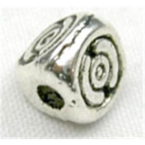 Tibetan Silver Spacers Non-Nickel, 6mm length [NN602]