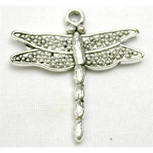 Tibetan Silver Dragonfly Non-Nickel, 29x30mm [NN709]