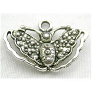 Tibetan Silver Butterfly pendants, 18mm wide [NN743]