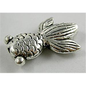 Tibetan Silver Zinc fish Non-Nickel, 23x16mm [NN8073]