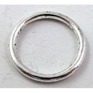 Tibetan Silver ring Non-Nickel, 16mm dia [NN8187]