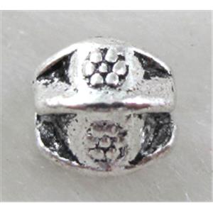 Tibetan Silver Spacers Non-Nickel, 8mm dia [NN8509]