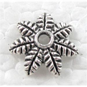 Bead-Caps, Tibetan Silver Non-Nickel, 14mm dia, 4mm high [NN8911]