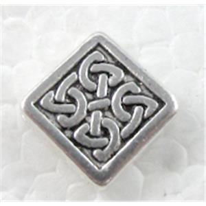 Tibetan Silver Spacer Non-Nickel, 10x10mm [NN8935]