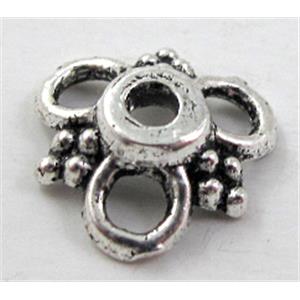 Tibetan Silver Caps Non-Nickel, 9mm dia [NN8938]