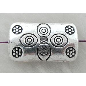 Tibetan Silver Spacer Non-Nickel, 23x14mm, 5mm thick [NN8996]