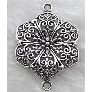 Connector, tibetan silver Non-Nickel, 30mm dia [NN9353]