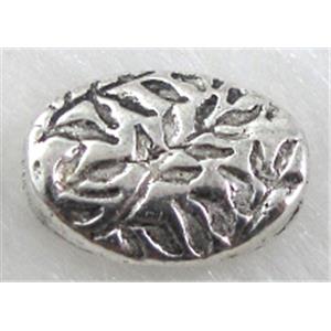 Tibetan Silver Spacers Non-Nickel, 8x11mm, 3.2mm thin [NN9525]