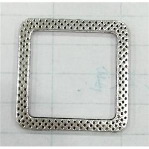 tibetan silver ring connector non-nickel, approx 30x30mm [NNM0531]