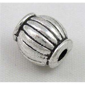 tibetan silver beads non-nickel, approx 9x10mm [NNM1056]