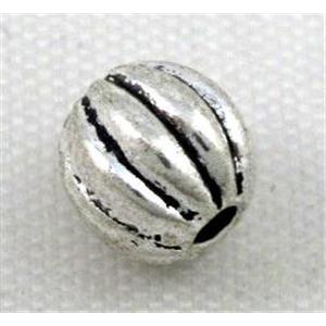 tibetan silver beads non-nickel, approx 6x6mm [NNM1501]