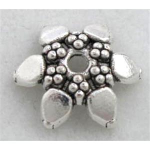 tibetan silver beadcap non-nickel, 12mm dia [NNSM0078]