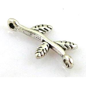Zinc Alloy Connector, Tibetan Silver Non-Nickel, 16mm length [NNSM0398]