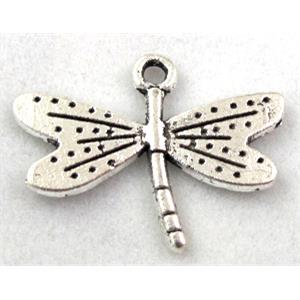 Tibetan Silver dragonfly pendant, Non-Nickel, 25x20mm [NNSM0949]