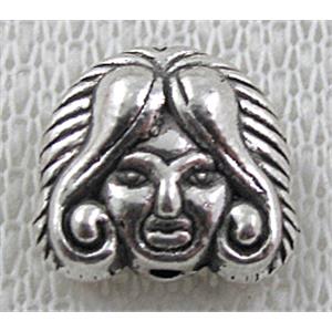 Tibetan Silver Spacers Non-Nickel, 12x11mm [NNSM1461]