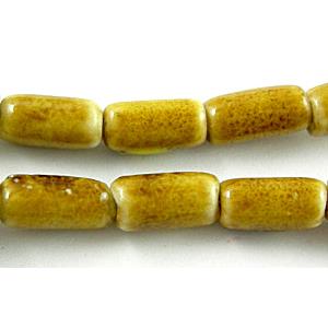 Oriental Porcelain Tube Beads, 5.5x11mm, 36pcs per st [PORC59]