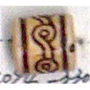 Antique Style red plastic bead, tube, 12x12mm, approx 330pcs [PSAS2074]