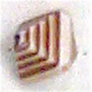 Antique Style red plastic bead, 10x10x12mm, approx 1000pcs [PSAS3273]