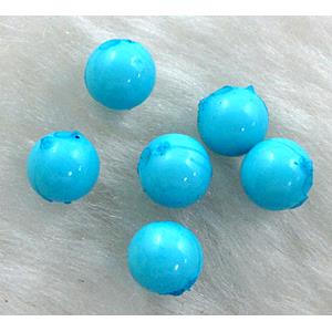 Plastic round Beads, 8mm dia, approx 7200pcs [PSR06C11-8MM]
