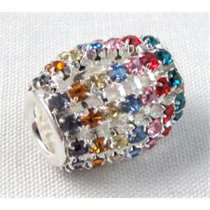 with middle east rhinestone, mixed, 16x13mm,5.5mm hole [RBCH12]