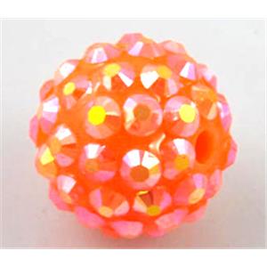 Round crystal rhinestone bead, 12MM dia [RSBARB039-12MM]