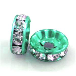 Rondelle rhinestone, Middle East Rhinestone, approx 12mm [RSBARD28-12MM]