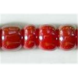Seed beads Opaque colours lustered, approx 2mm [SEB125]