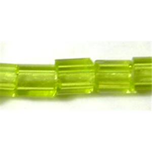 green Pony Bead - two cut 2mm, approx 2mm length [SEBM112]
