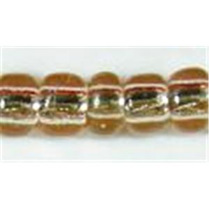Seed beads Silver lined round hole, approx 2mm [SEBM39]