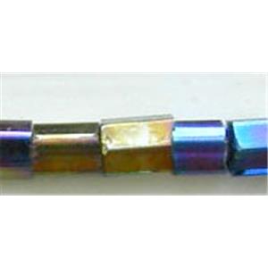11/O iris two cut Pony Beads, approx 2mm length [SEBM704]