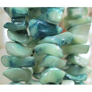Fresh water shell bead, freeform, approx 5-13mm [SHEER050]