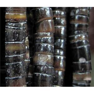 heishi, Fresh water shell bead, approx 5-6mm, 40cm length [SHEER071]
