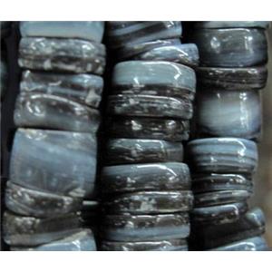 heishi, Fresh water shell bead, approx 5-6mm, 40cm length [SHEER073]