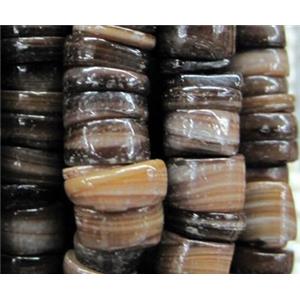 heishi, Fresh water shell bead, approx 5-6mm, 40cm length [SHEER080]
