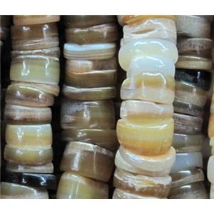 heishi, Fresh water shell bead, approx 5-6mm, 40cm length [SHEER083]