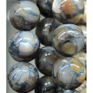 mother of pearl bead, round, 10mm dia [SHEMP29]