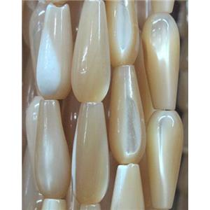 mother of pearl beads, teardrop, approx 6x20mm [SHEMP66-6X20MM]