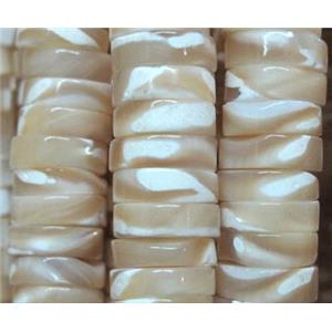 mother of pearl bead, heishi, approx 8mm dia [SHEMP78-8MM]