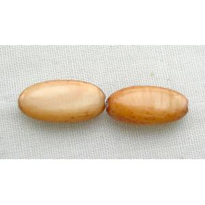 freshwater shell beads, rice-shape, 4.5x10mm, 37pcs per st [SHERB06-1]