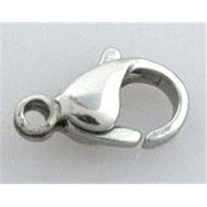 Stainless Steel Lobster Clasp, 12mm length [SSCLA001-AB12]