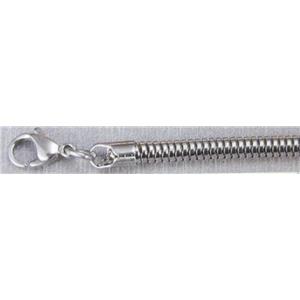 stainless steel chain, 4.0mm, approx 45cm length [SSOLT400033]