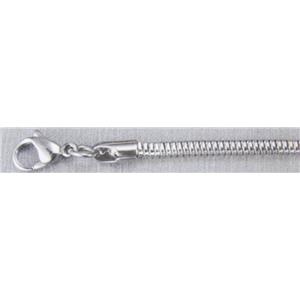 stainless steel chain, 3.0mm approx 45cm length [SSOLT400139]
