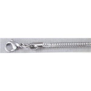 stainless steel chain, 3mm, approx 45cm length [SSOLT400582]