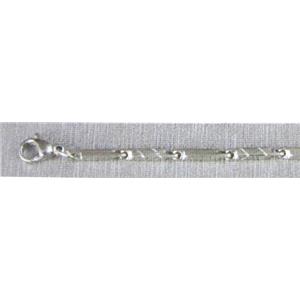 stainless steel chain, 2mm, approx 45cm length [SSOLT401218]