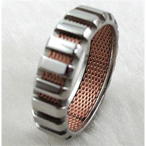 Stainless steel Ring, inside: 22mm dia [SSTFR19-11]